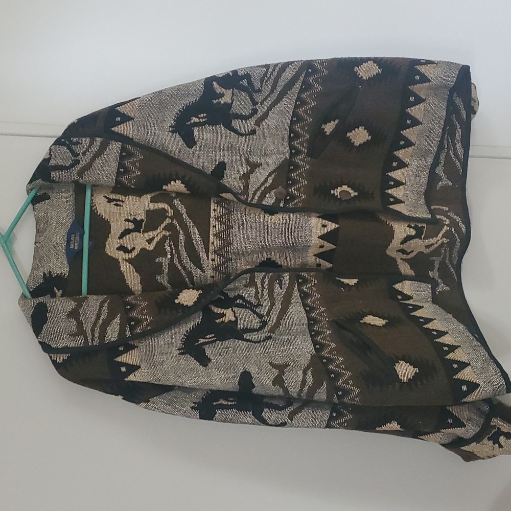 NATURAL IMPRESSIONS JACKET Great Condition Tapestry Westeen Cowgirl XL